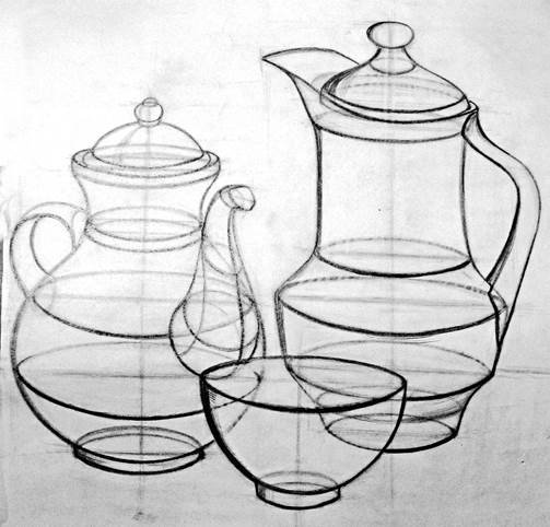 Конструктивное построение предметов