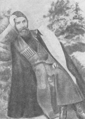 Портрет Коста Хетагурова карандашом