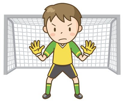 Вратарь мультяшный
