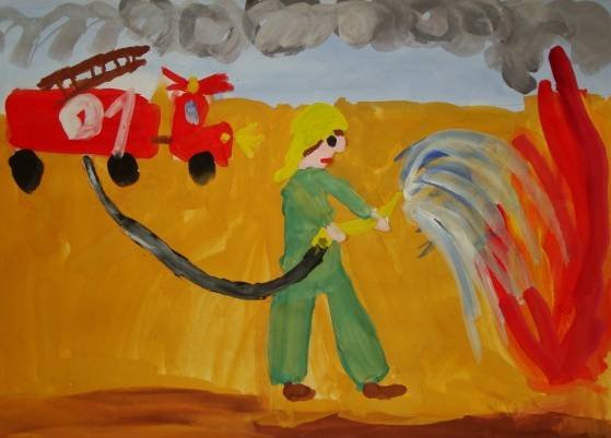 Рисование профессии подготовительная группа