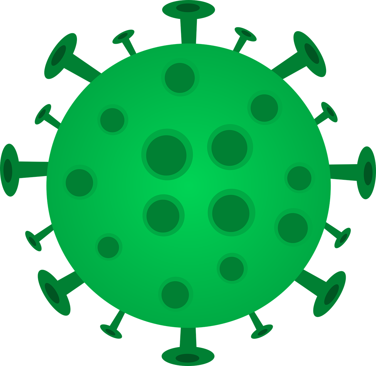 Картинка вируса для детей