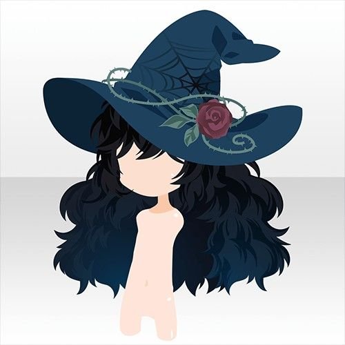 Шляпа ведьмы нарисовать