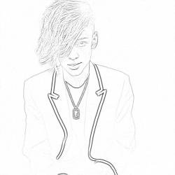 Раскраска Валя карнавал и Егор шип