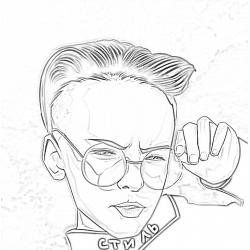 Егор шип раскрасить