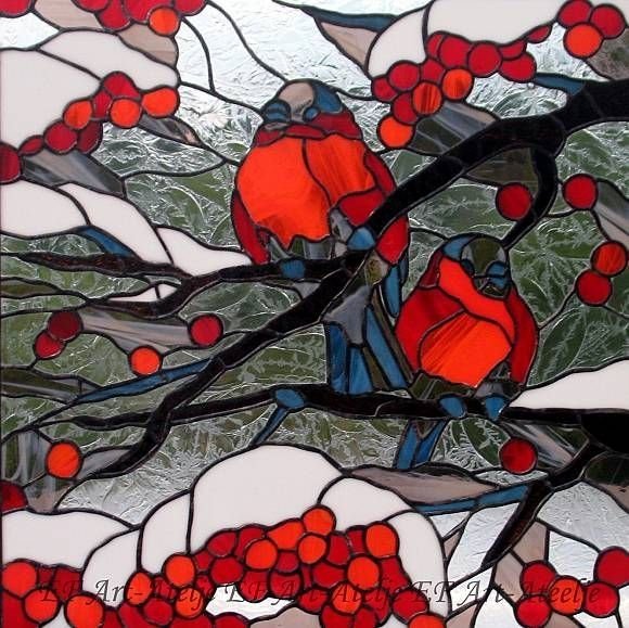 Новогодняя мозаика из скорлупы