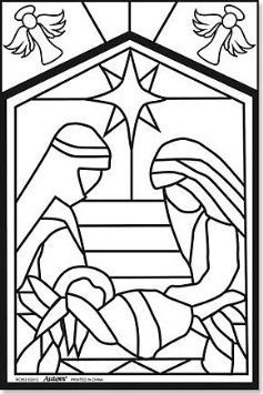 Новогодний витраж