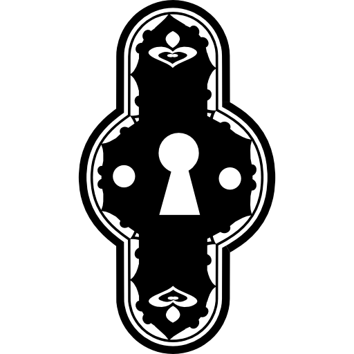 Замочная скважина шаблон