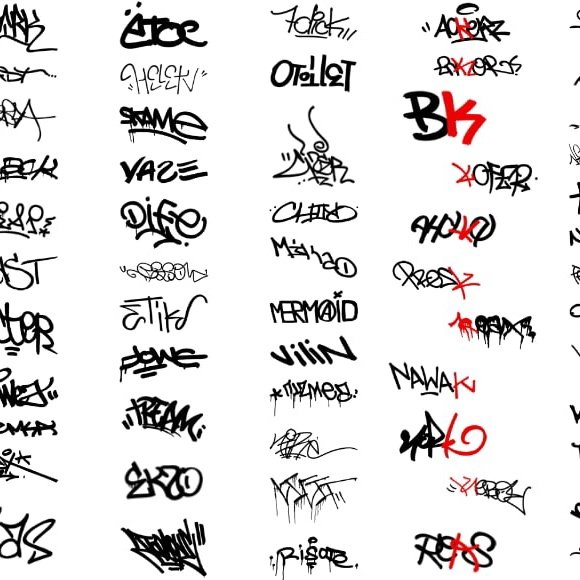 Теги граффити