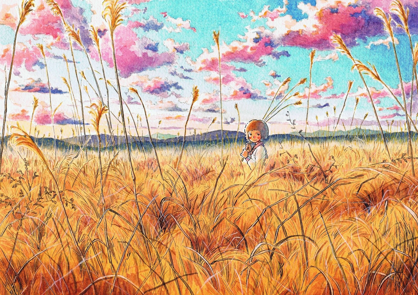 Картины с изображением пшеницы