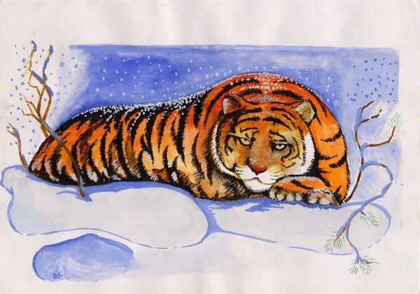 Рисунки животных дальнего Востока