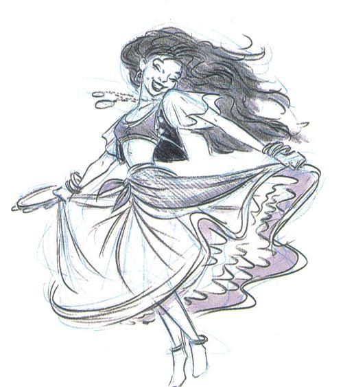 Рисовать цыганку