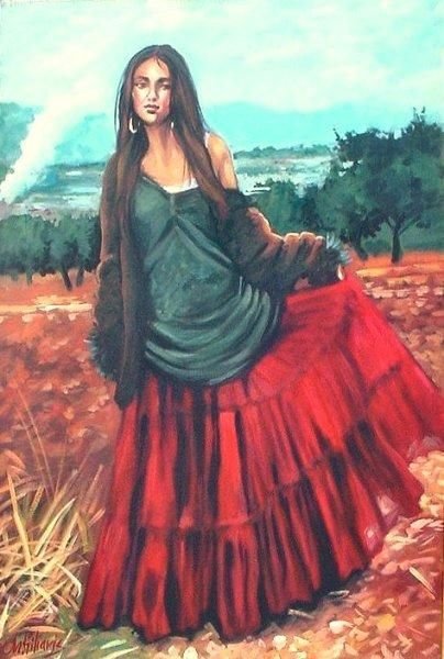 Цыганка мультяшная