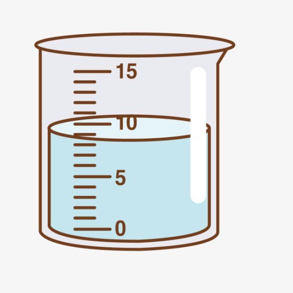Химический стакан без фона