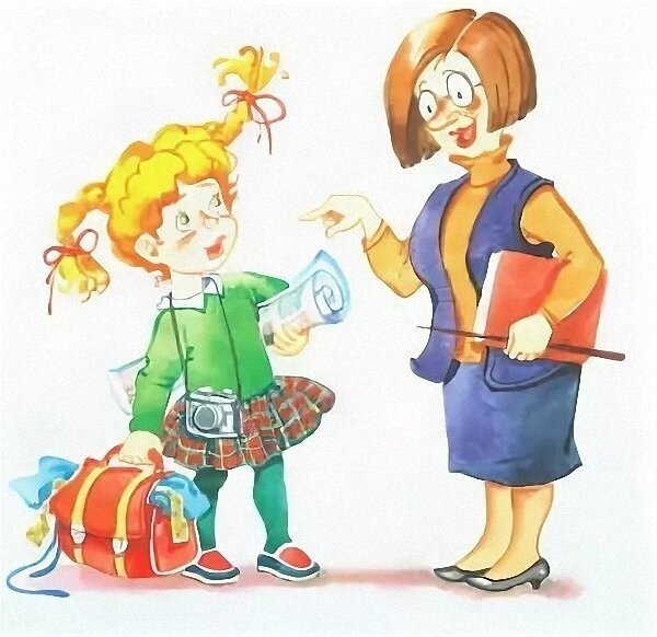 Рисунок Прокофьева болтунья