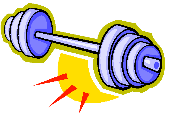 Штанга нарисованная