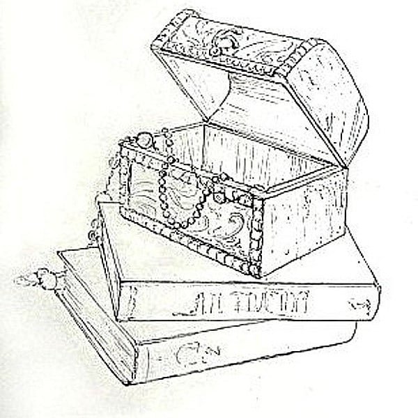 Иллюстрация к сказке Малахитовая шкатулка 5 класс