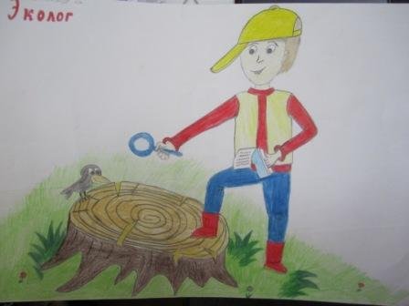 Экология детские рисунки