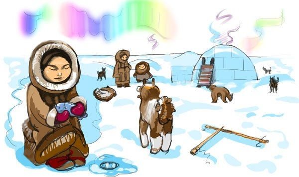 Эскимосы для дошкольников