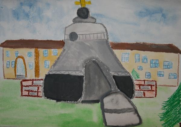 Рисование царь колокол в подготовительной