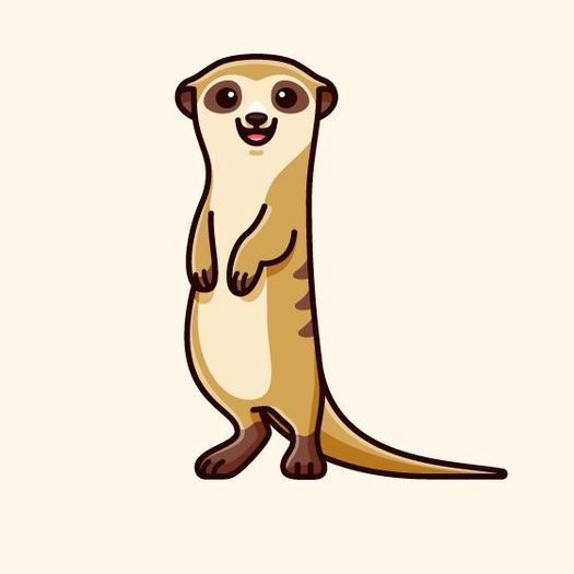 Сурикат мультяшный