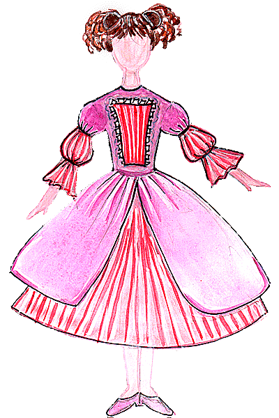 Театральные костюмы для рисования