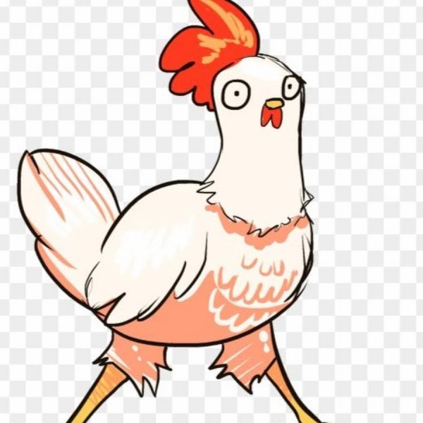 Нарисовать курицу