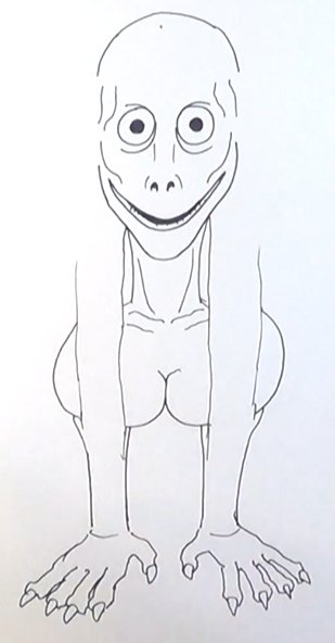 Момо рисунок (48 фото)