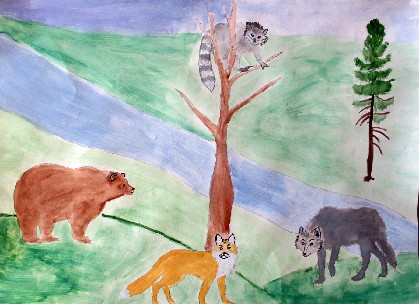 Конкурсы животный мир. Рисунок на тему природа. Заповедник рисунок. Рисунки заповедника детские. Рисунки на тему природа и животные.