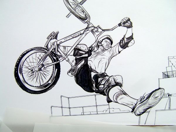 Бмх граффити рисунок