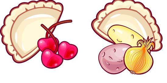 Вареники мультяшные