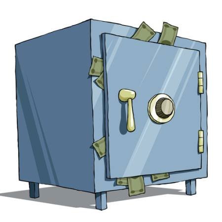 Сейф иллюстрация