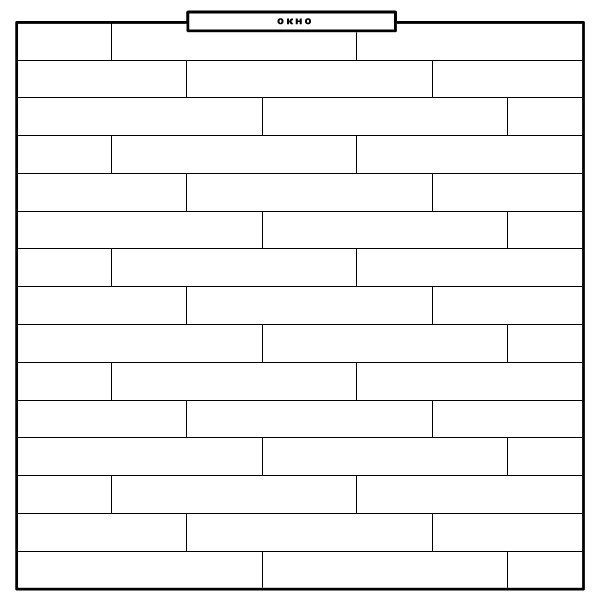 Схема раскладки ламината