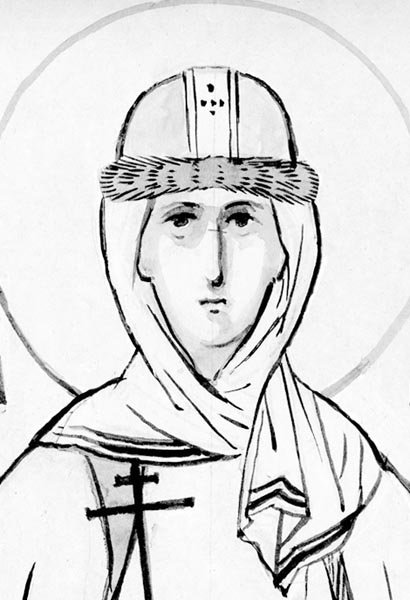 Княгиня Ольга древняя Русь арт