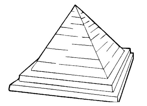 Стилизованные египетские пирамиды