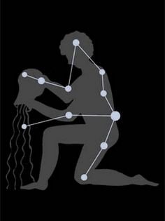 Водолей Созвездие схема по точкам