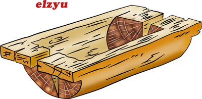 Корыто рисунок