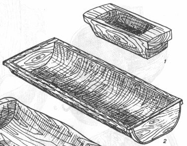 Корыто карандашом