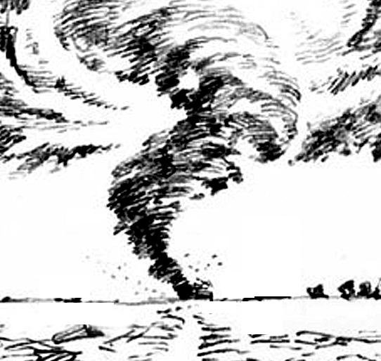 Буря рисунок