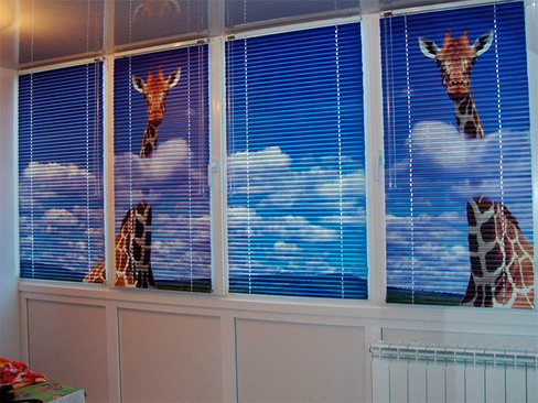 Жалюзи с фотопечатью