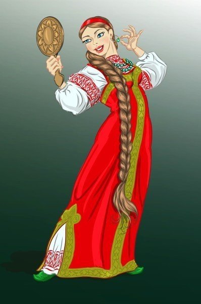 Сказочные русские красавицы