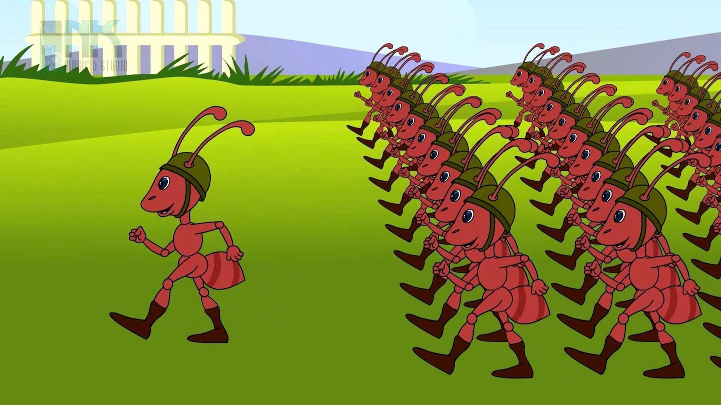 Марширующие муравьи