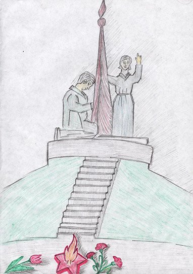 Зарисовка памятника