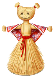 Рисование чучела Масленицы