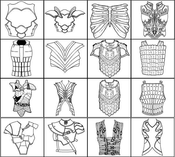 Нарисованная Кольчуга