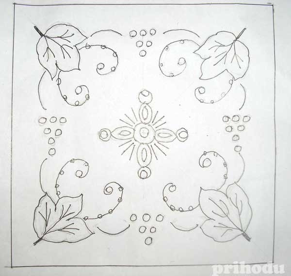 Платок рисунок