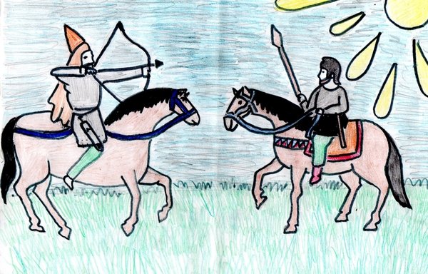 Рисунок на тему исторический Жанр