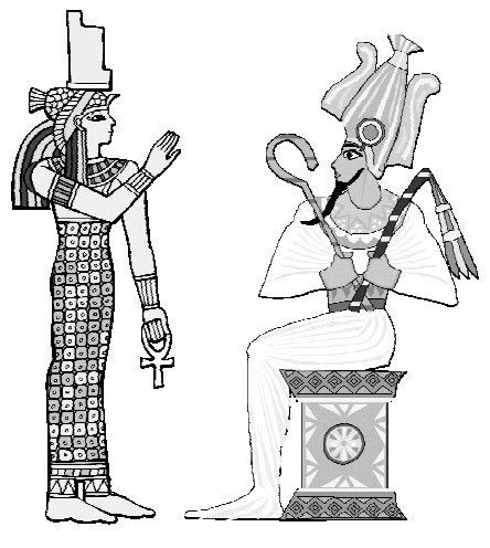 Исида Осирис гор британский музей