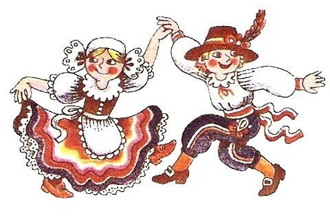 Танец полька для детей