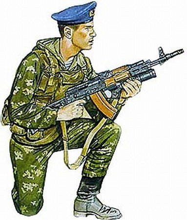 Солдаты Российской армии для дошкольников