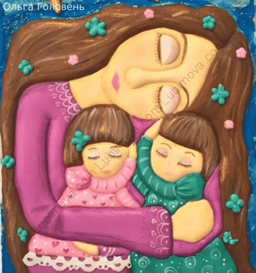 Рисунок на тему мамины руки